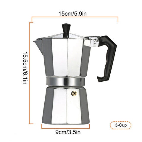 Italian Design Espresso Stovetop
